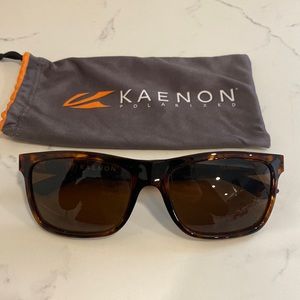 Brand new Keanon Polarized Sunglasses. Tortoise color.
